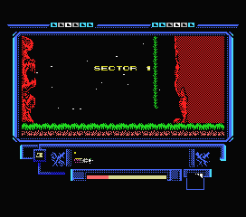 Bestial Warrior (MSX) screenshot: Sector 1