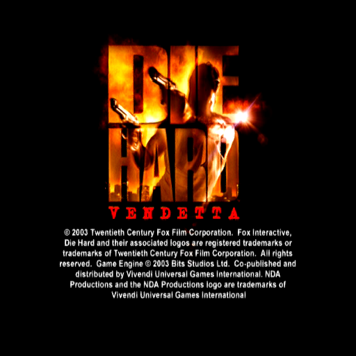 Die Hard: Vendetta (PlayStation 2) screenshot: Title screen