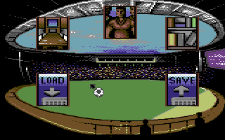 Kenny Dalglish Soccer Manager (Commodore 64) screenshot: Main menu