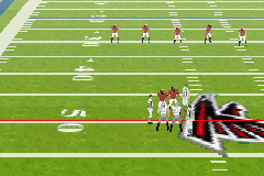 Madden NFL 06 (Game Boy Advance) screenshot: The game is about to start.