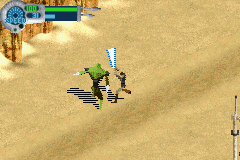 Star Wars: The New Droid Army (Game Boy Advance) screenshot: Dangerous droids