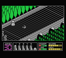 Highway Encounter (MSX) screenshot: Form up.