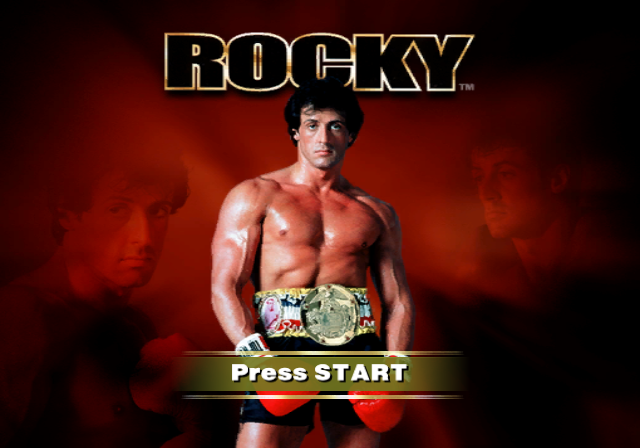 Rocky (GameCube) screenshot: Title Screen