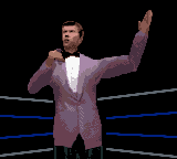 Ready 2 Rumble Boxing (Game Boy Color) screenshot: Michael Buffer is the announcer