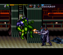 Jim Lee's WildC.A.T.S: Covert Action Teams (SNES) screenshot: Bullets! My one weakness!