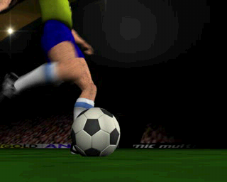 Kick Off World (PlayStation) screenshot: The intro movie.