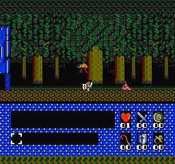 Screenshot of Romancia: Dragon Slayer Jr. (NES, 1986) - MobyGames