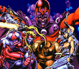 X-Men: Children of the Atom (PlayStation) screenshot: More characters.