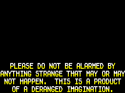 Moon Strike (ZX Spectrum) screenshot: Initial loading screen.