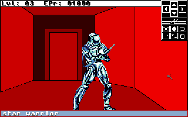 Alien Fires: 2199 AD (Amiga) screenshot: A late-game enemy