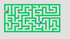Videocart-10: Maze (Channel F) screenshot: Trying to locate the exit