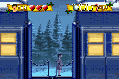 The Polar Express (Game Boy Advance) screenshot: Going to the next wagon