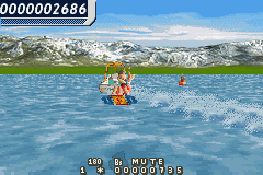 Screenshot of Wakeboarding Unleashed featuring Shaun Murray (Game Boy ...