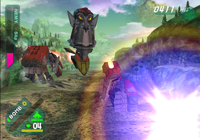 Star Fox Assault (GameCube) screenshot: Dead. I'll get him next time