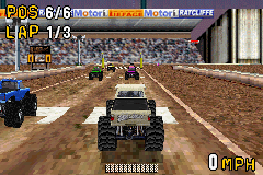 Monster Truck Madness (Game Boy Advance) screenshot: Start