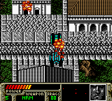 World Destruction League: Thunder Tanks (Game Boy Color) screenshot: Where is the ancient building? Just check the strategy map...