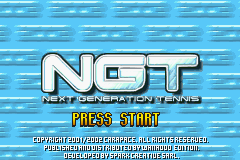 NGT: Next Generation Tennis screenshots - MobyGames