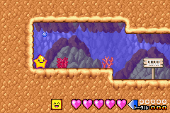 Densetsu no Starfy (Game Boy Advance) screenshot: First level