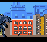 Godzilla: The Series (Game Boy Color) screenshot: These levels are repetitive.