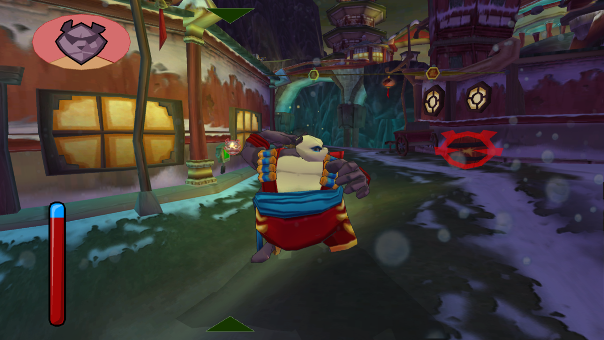Sly 3: Honor Among Thieves (PlayStation 3) screenshot: Panda King, a boss from <moby game="Sly Cooper and the Thievius Raccoonus">Sly Cooper and the Thievius Raccoonus</moby> joins Sly's crew