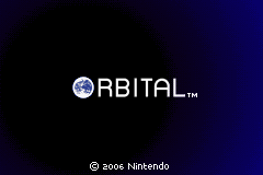Orbient (Game Boy Advance) screenshot: Title screen