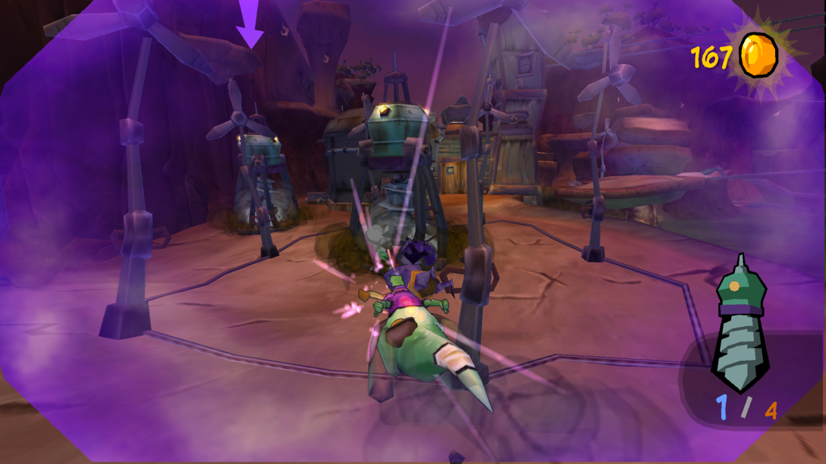 Sly 3: Honor Among Thieves (PlayStation 3) screenshot: Enemy controlled by the Guru, the new playable character