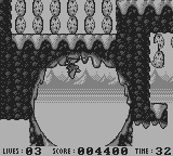 Speedy Gonzales (Game Boy) screenshot: Hmmm, a fast rodent running through loopings - where have I seen this before?
