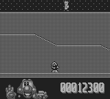 James Pond 2: Codename: RoboCod (Game Boy) screenshot: This stage looks quite minimalistic.