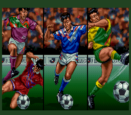 Virtual Soccer (SNES) screenshot: More intro (JP).