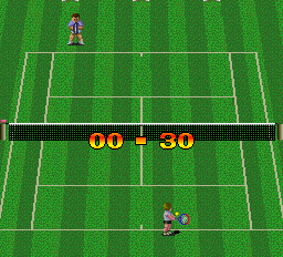 Final Match Tennis (TurboGrafx-16) screenshot: I'm not good.