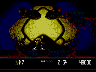 Vectorman 2 (Genesis) screenshot: Boss fight