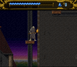 Mary Shelley's Frankenstein (SNES) screenshot: Going up...