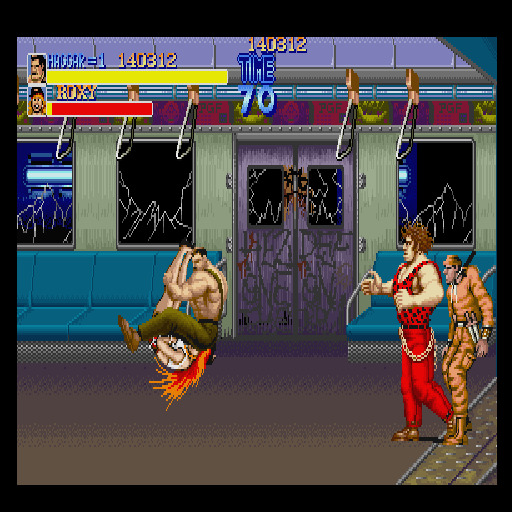 Screenshot of Final Fight (Sharp X68000, 1989) - MobyGames