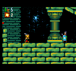 Astérix and the Great Rescue (SEGA Master System) screenshot: Level 1-4