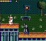 The Adventures of Batman & Robin (Game Gear) screenshot: The Alice in Wonderland theme goes on ...