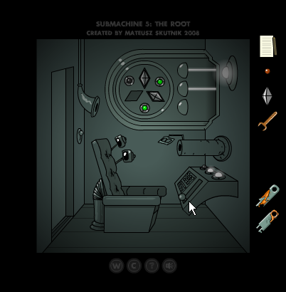 Submachine 5: The Root (Browser) screenshot: This journey will be continued in the next game - the fifth and sixth game in the series seem quite closely tied despite a great difference in mood.