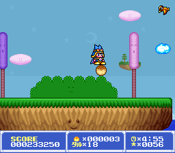 Screenshot of Magical Tarurūto-kun: Magic Adventure (SNES, 1992 ...