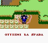Xena: Warrior Princess (Game Boy Color) screenshot: Ottieni la PAPI spada.