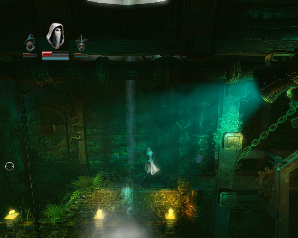 Trine (Windows) screenshot: Steampunk dungeon