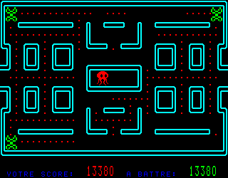 Guppy (Exelvision) screenshot: Game over