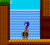 Sonic the Hedgehog: Triple Trouble (Game Gear) screenshot: Checkpoint