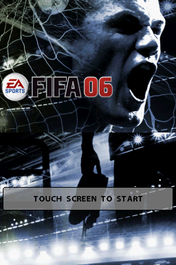 FIFA Soccer 06 (Nintendo DS) screenshot: Title Screen
