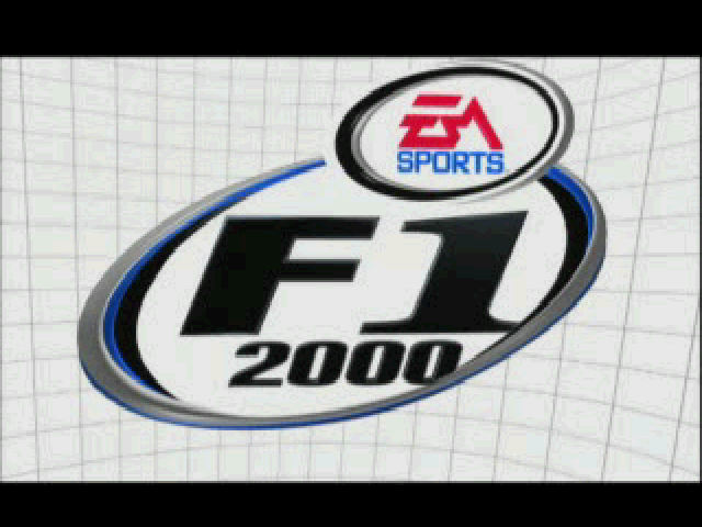 F1 2000 (PlayStation) screenshot: Game logo.
