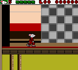 Stuart Little: The Journey Home (Game Boy Color) screenshot: Stuart walking along