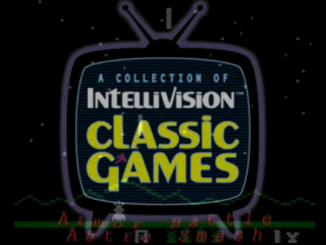 A Collection of Classic Games from the Intellivision (PlayStation) screenshot: Intro cinematic.