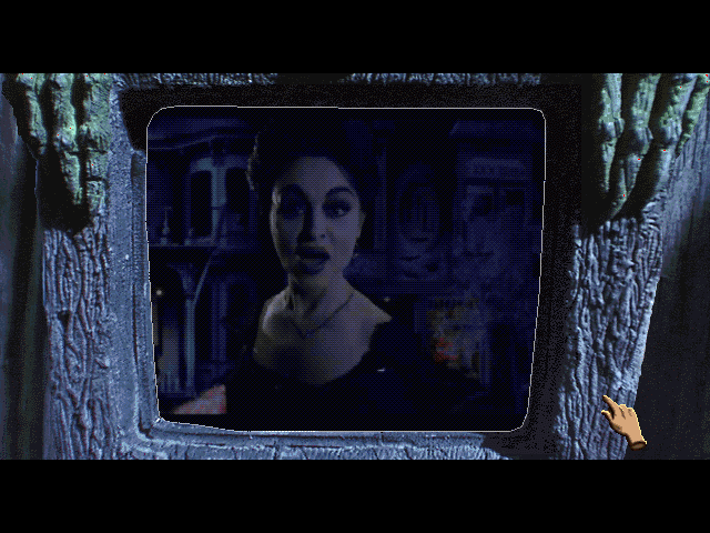 Goosebumps: Escape from Horrorland (Windows) screenshot: First of the inhabitants of the horrorland that you will meet.