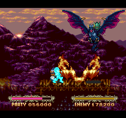 The Legend of Xanadu II (TurboGrafx CD) screenshot: Ouch. Ouch. Ouch. That HURTS!..