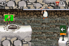 Screenshot of Madagascar: Operation Penguin (Game Boy Advance, 2005 ...