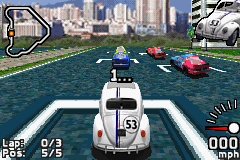 Disney's Herbie: Fully Loaded (Game Boy Advance) screenshot: Waiting for the signal