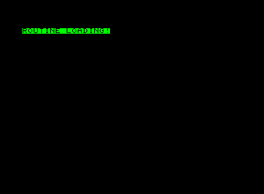 M-Maze (Commodore PET/CBM) screenshot: Loading screen